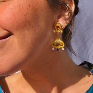 Vintage style earrings A1136